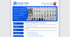 Desktop Screenshot of esquiremanagement.com